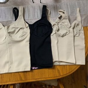 4 Sassybax Shapewear Camisoles. Excellent Condition Size L